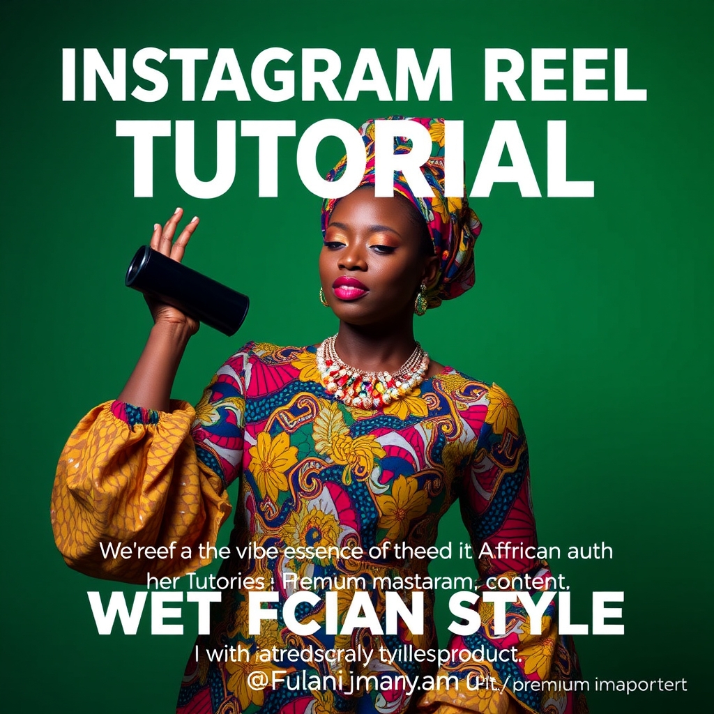 Instagram Reel Tutorial in West African Style