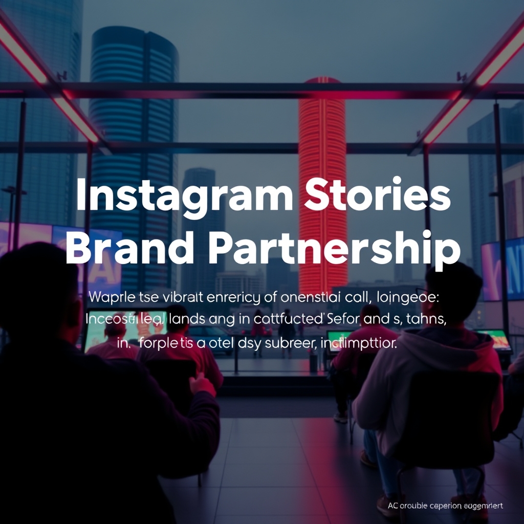 Instagram Stories Brand Partnership