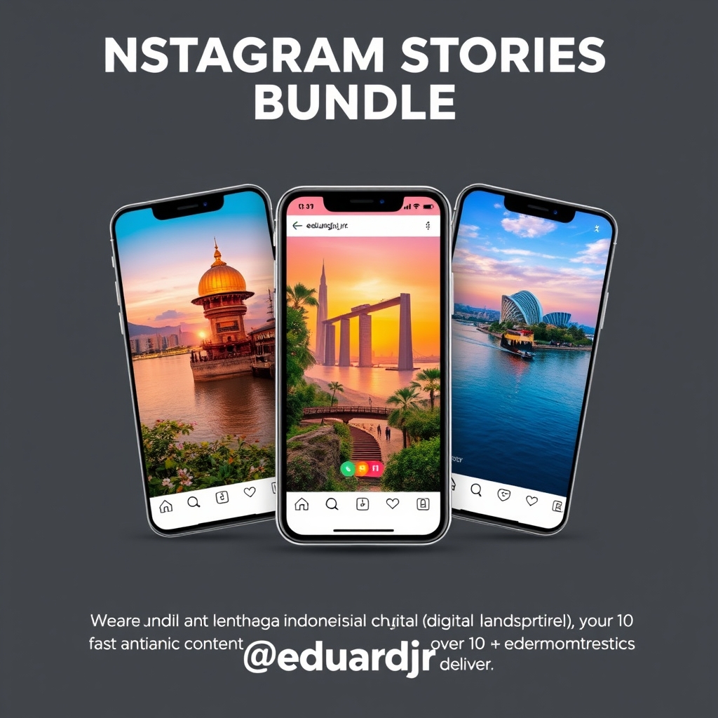Instagram Stories Bundle for Indonesian Market