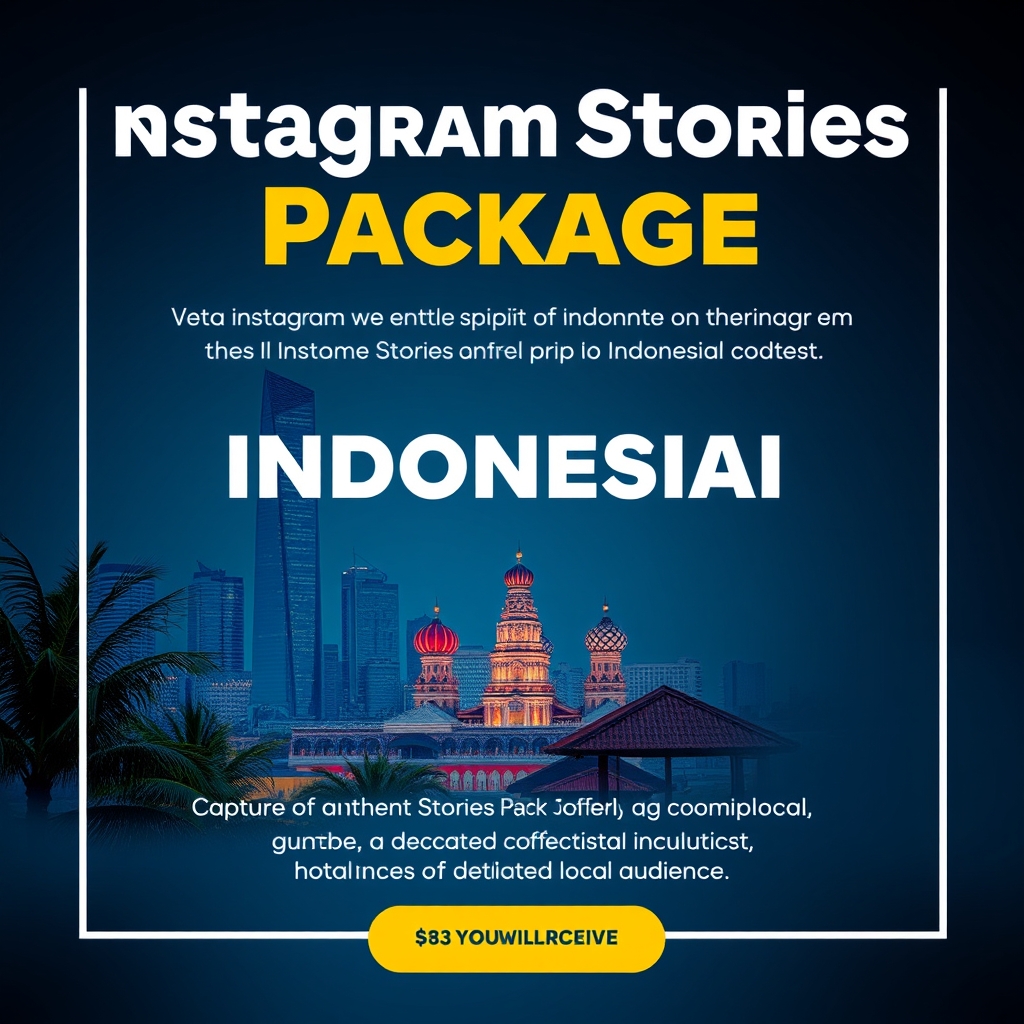 Instagram Stories Package for Indonesian Audience