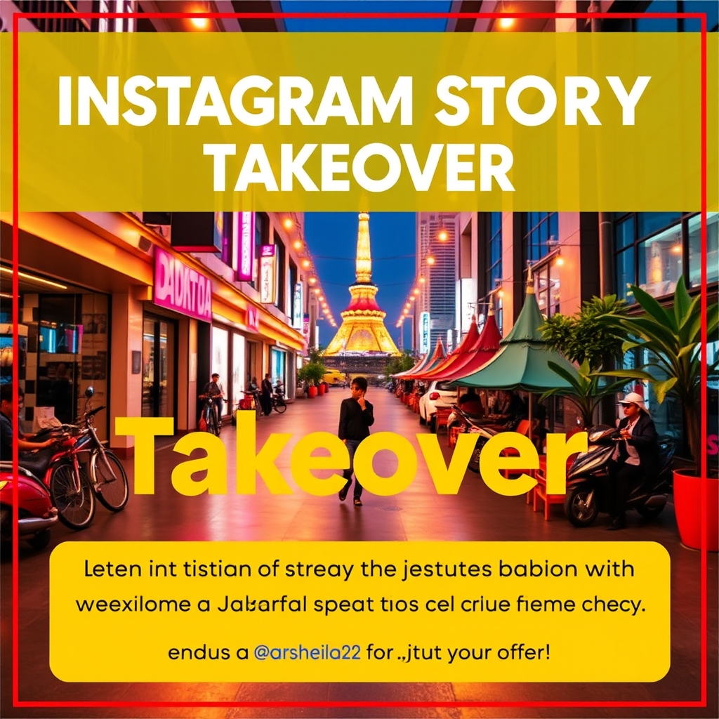 Instagram Story Jakarta Lifestyle Takeover