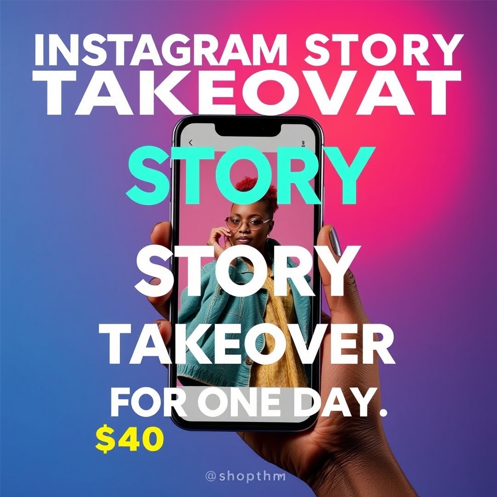 Instagram Story Takeover for One Day
