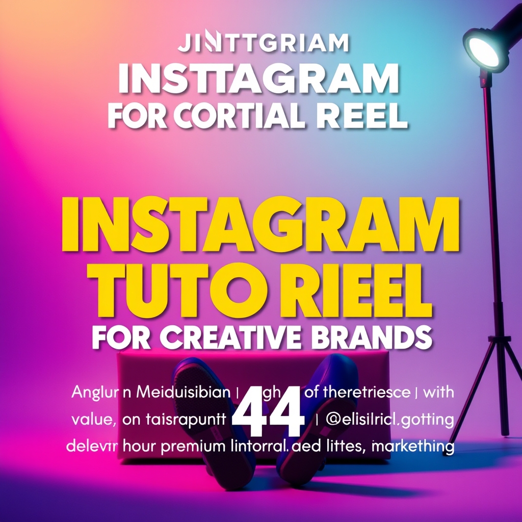 Instagram Tutorial Reel for Creative Brands