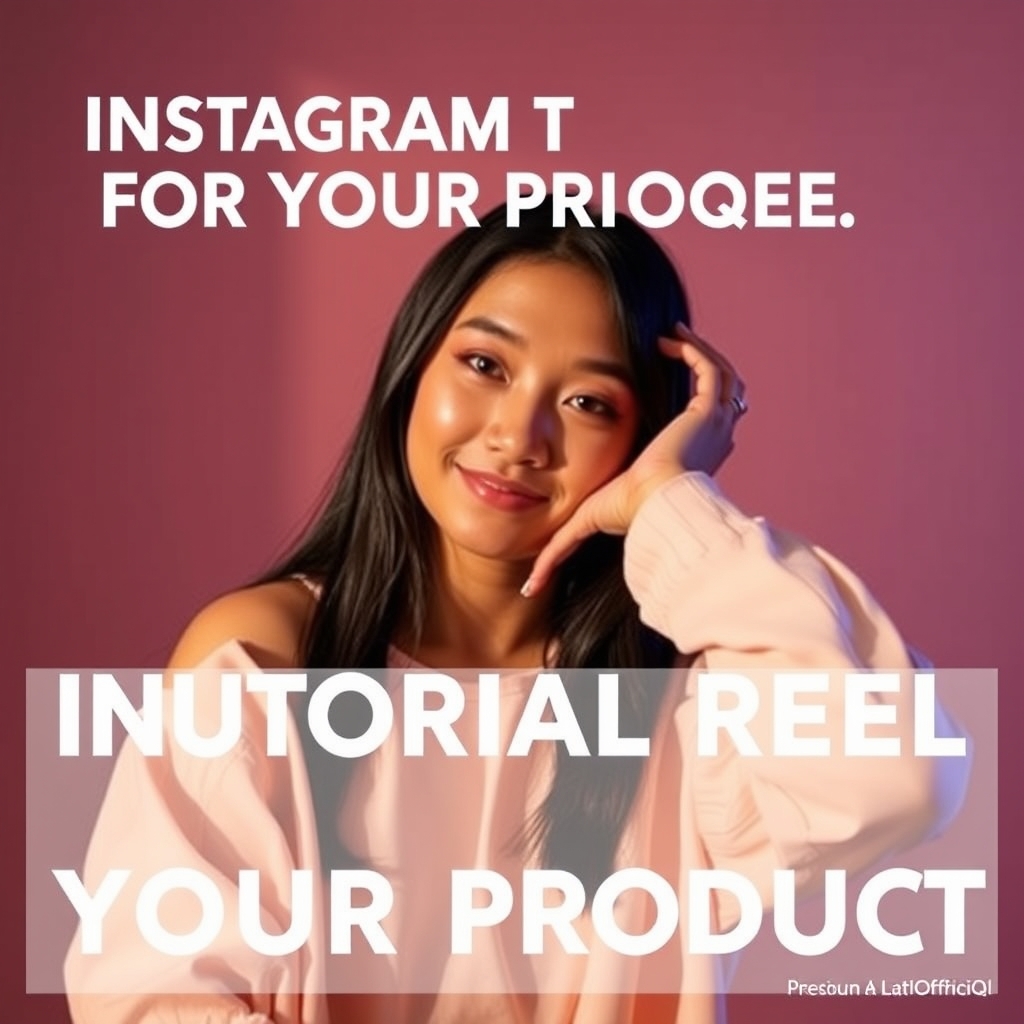 Instagram Tutorial Reel for Your Product