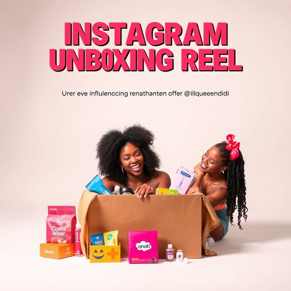 Instagram Unboxing Reel Partnership