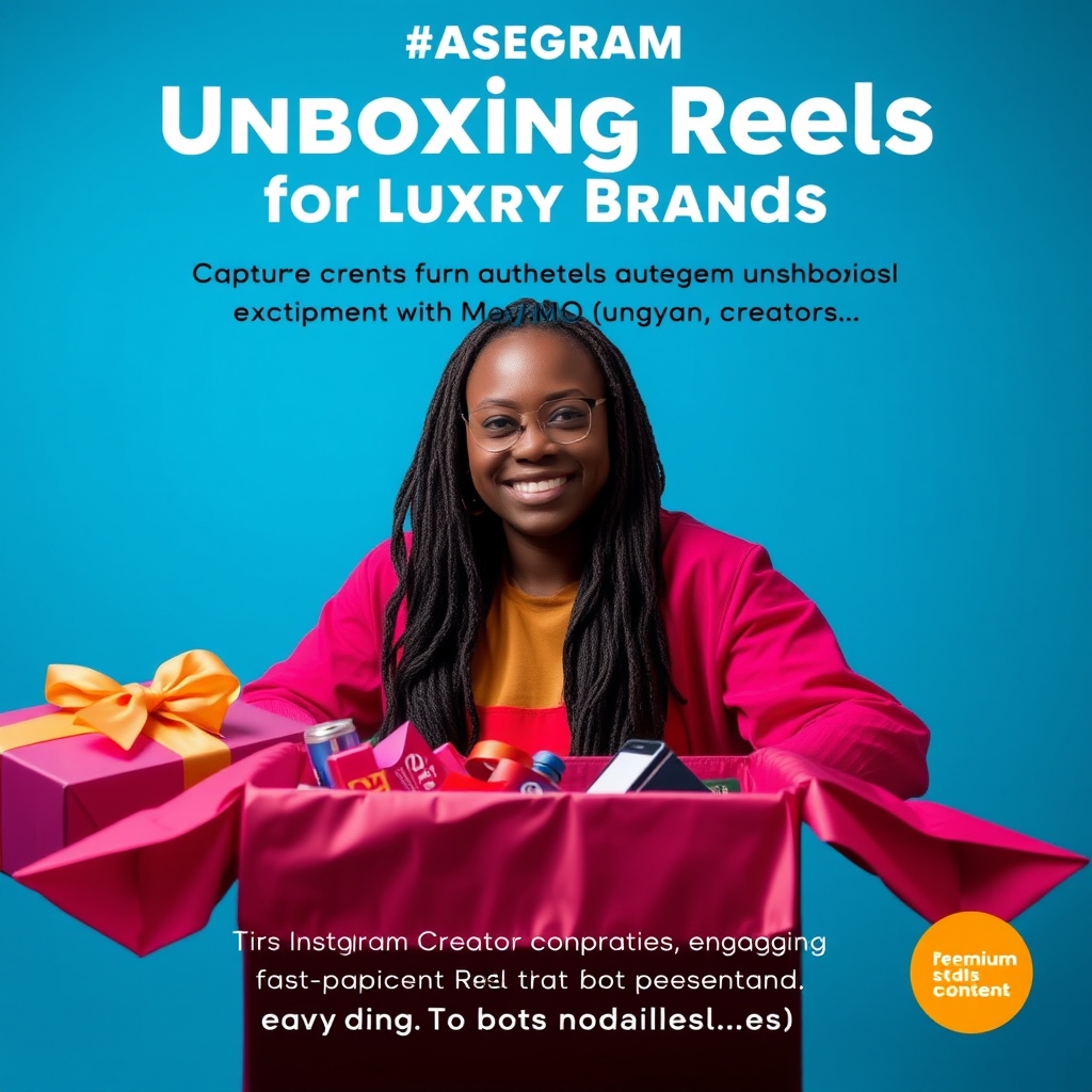 Instagram Unboxing Reels for Luxury Brands