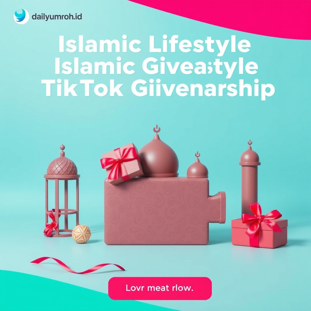 Islamic Lifestyle TikTok Giveaway Partnership