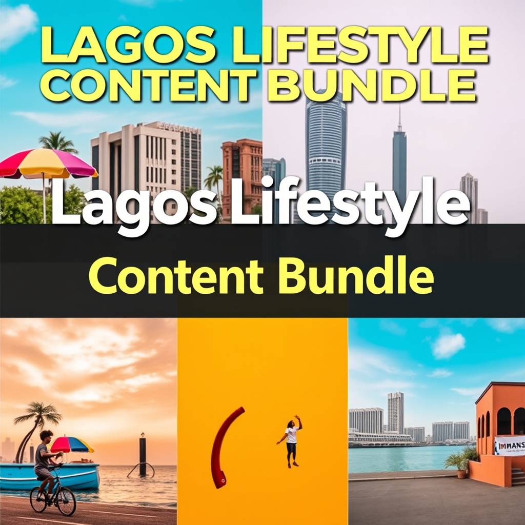 Lagos Lifestyle Content Bundle for Urban Nigeria
