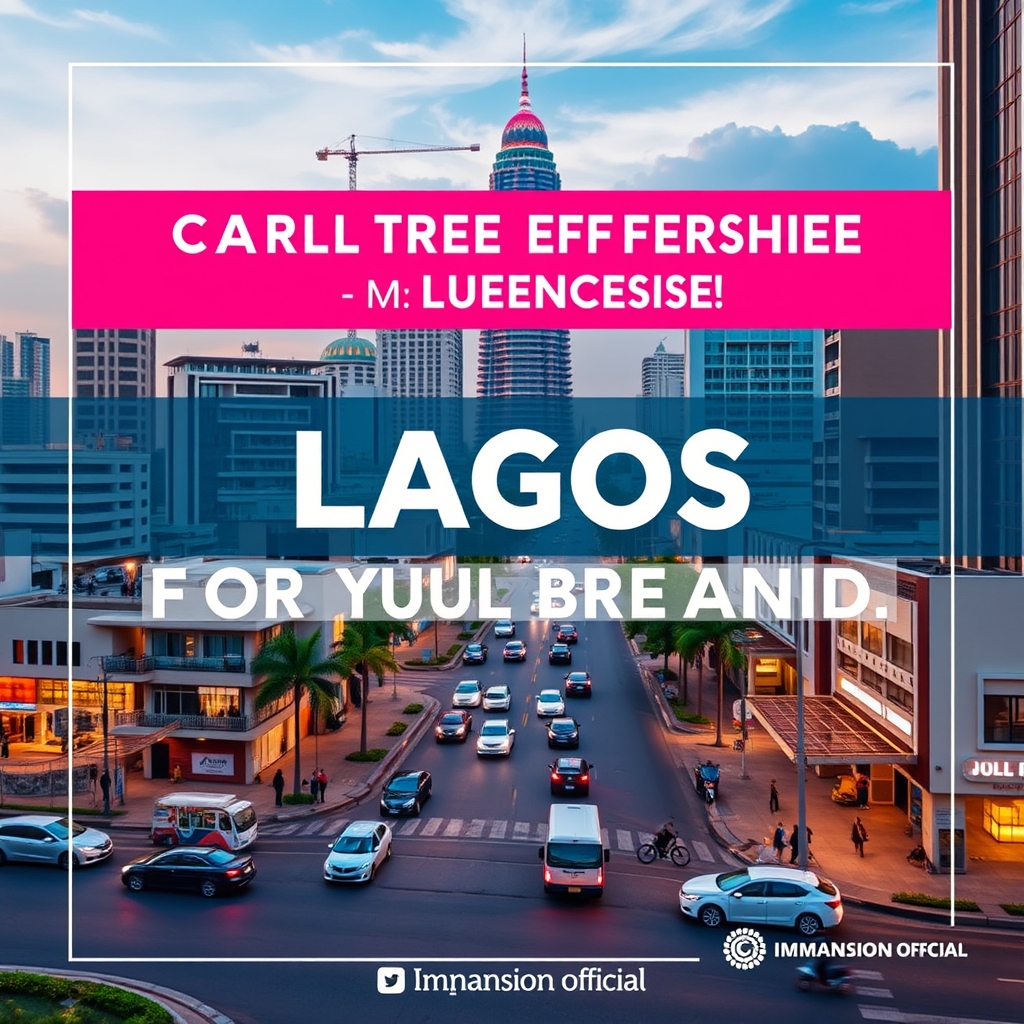 Lagos-Themed Carousel Ad for Your Brand