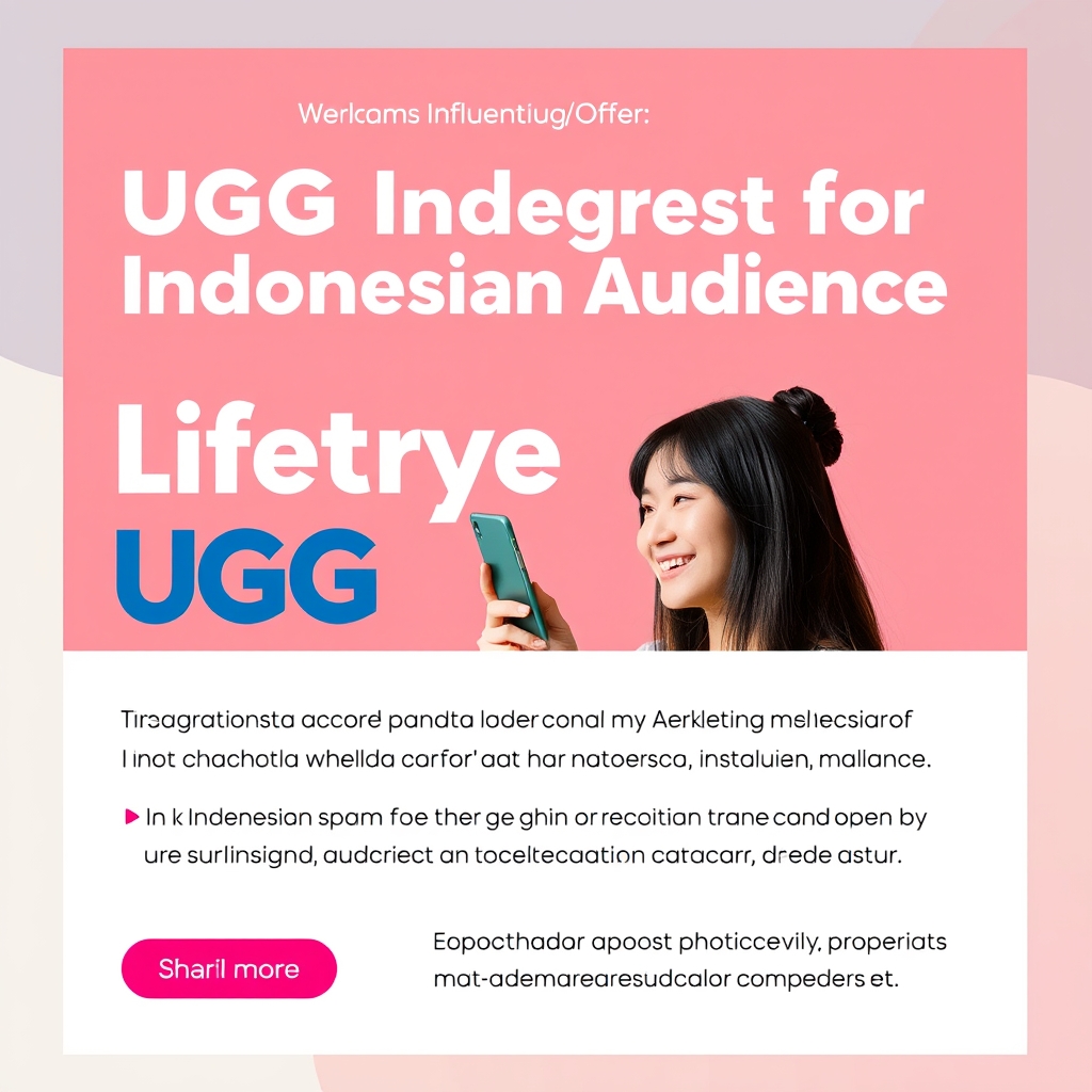 Lifestyle UGC Integration for Indonesian Audience