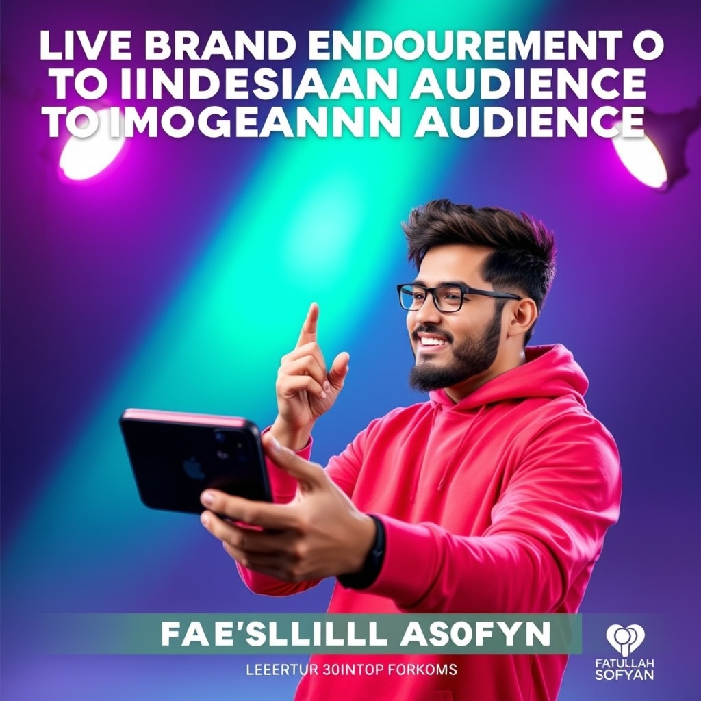 Live Brand Endorsement to Indonesian Audience