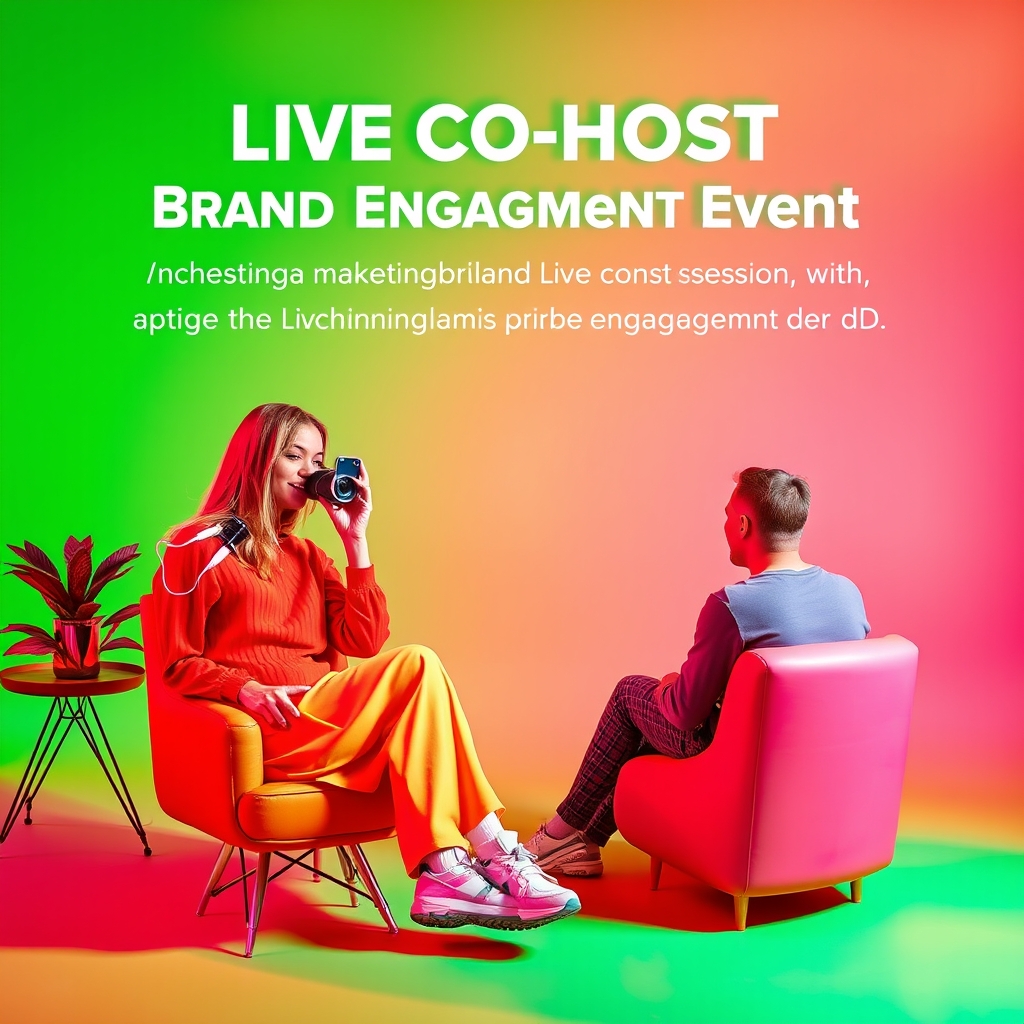 Live Co-Host for Brand Engagement Event