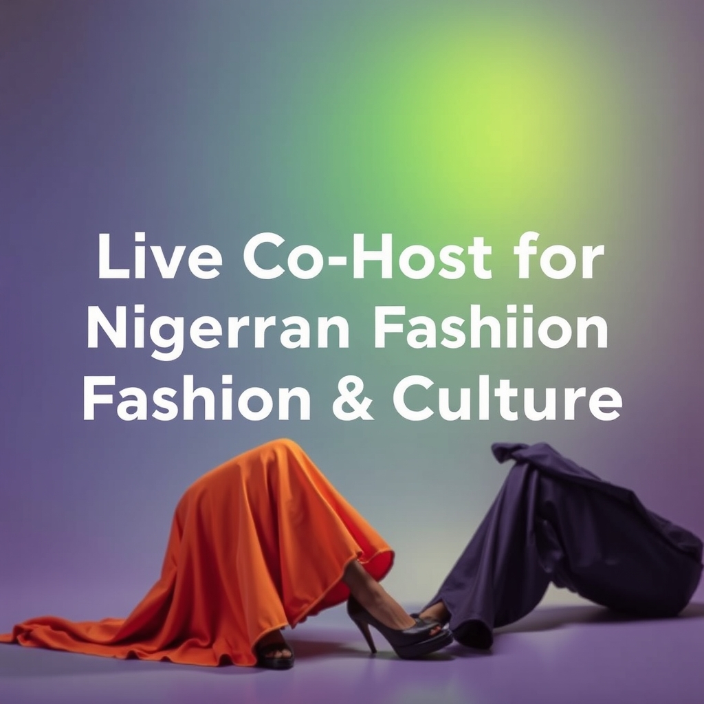 Live Co-Host for Nigerian Fashion & Culture