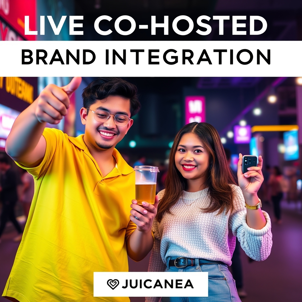 Live Co-Hosted Brand Integration in Manila