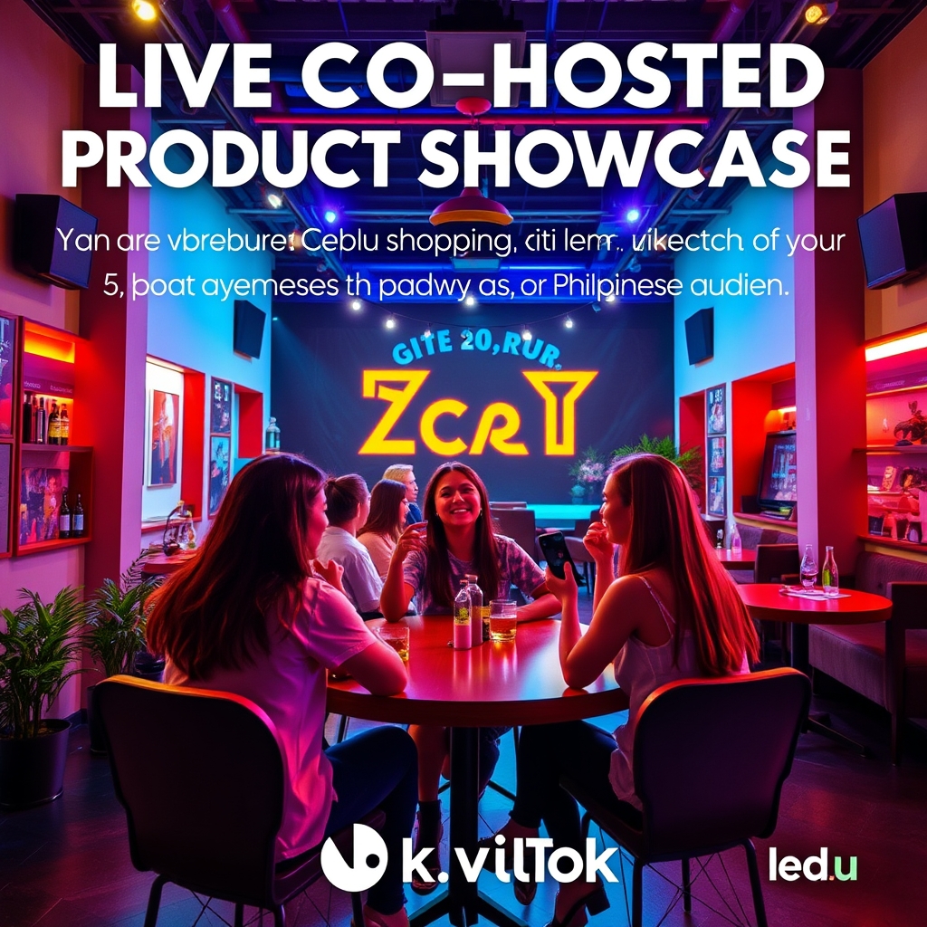 Live Co-Hosted Product Showcase in Cebu