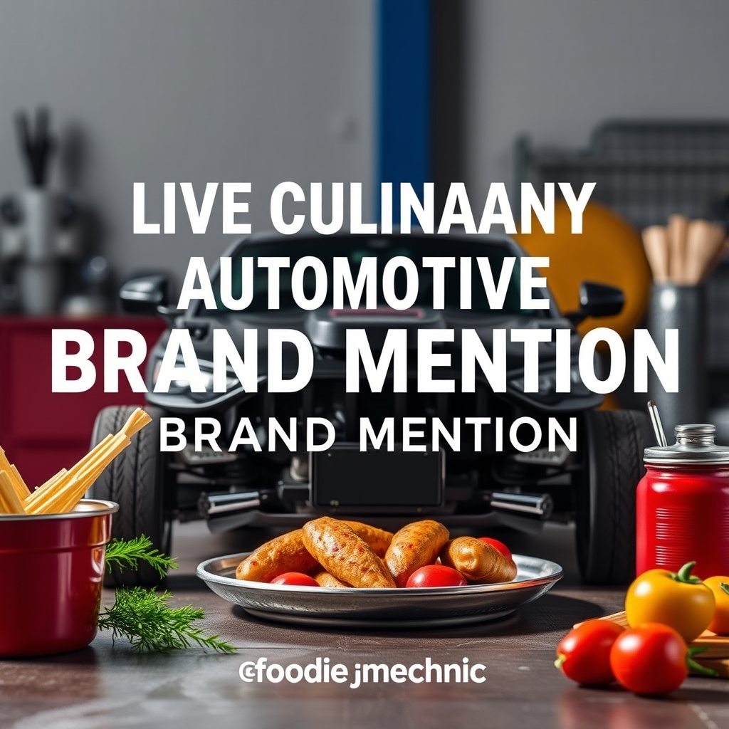 Live Culinary Automotive Brand Mention