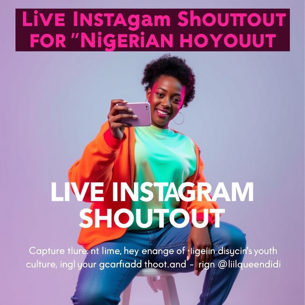 Live Instagram Shoutout for Nigerian Youth