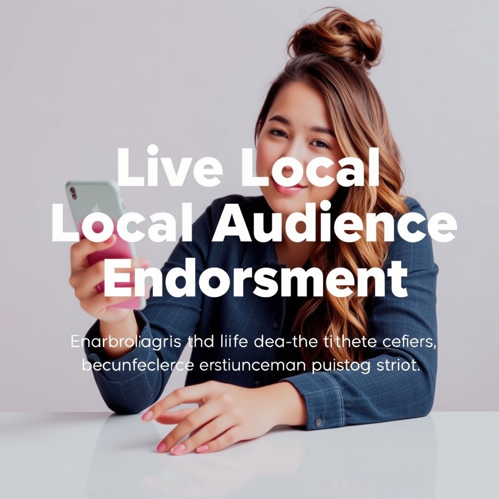 Live Local Audience Endorsement