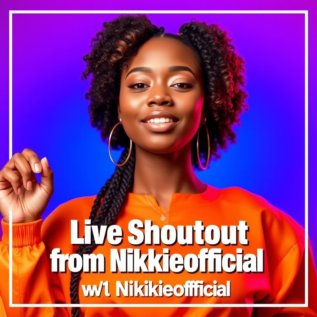 Live Shoutout from Nikkieofficial