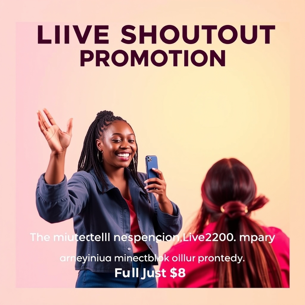 Live Shoutout Promotion