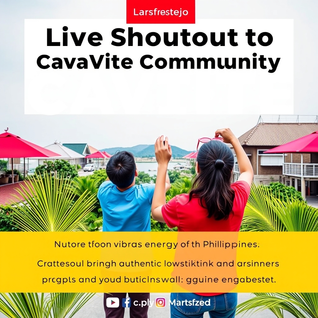 Live Shoutout to Cavite Community
