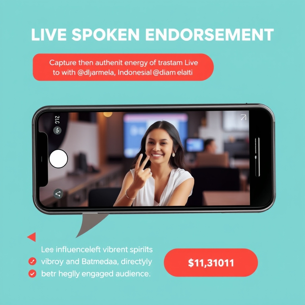 Live Spoken Endorsement