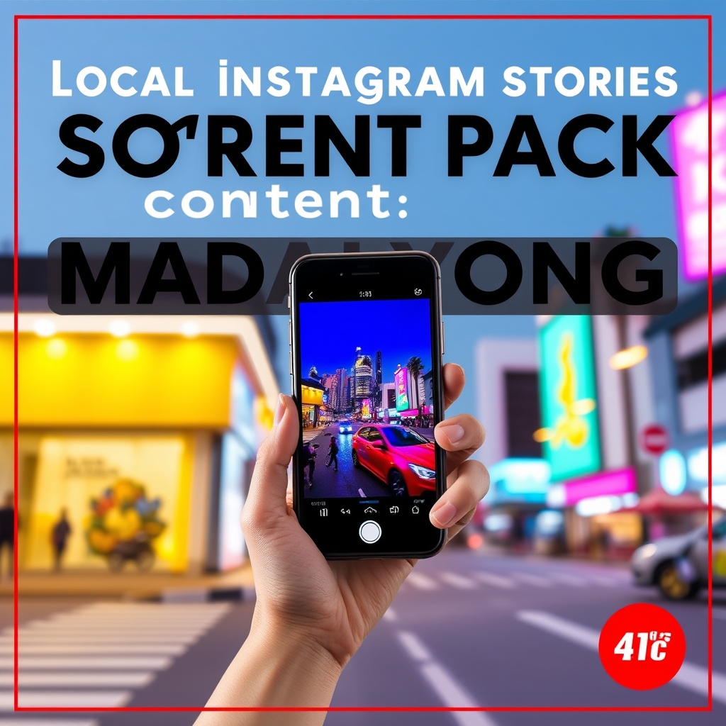 Local Instagram Stories Content Pack