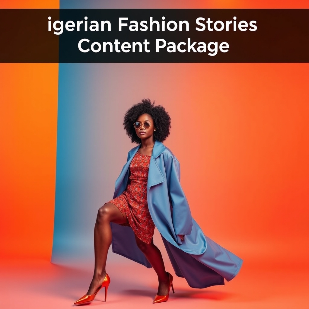 Nigerian Fashion Stories Content Package
