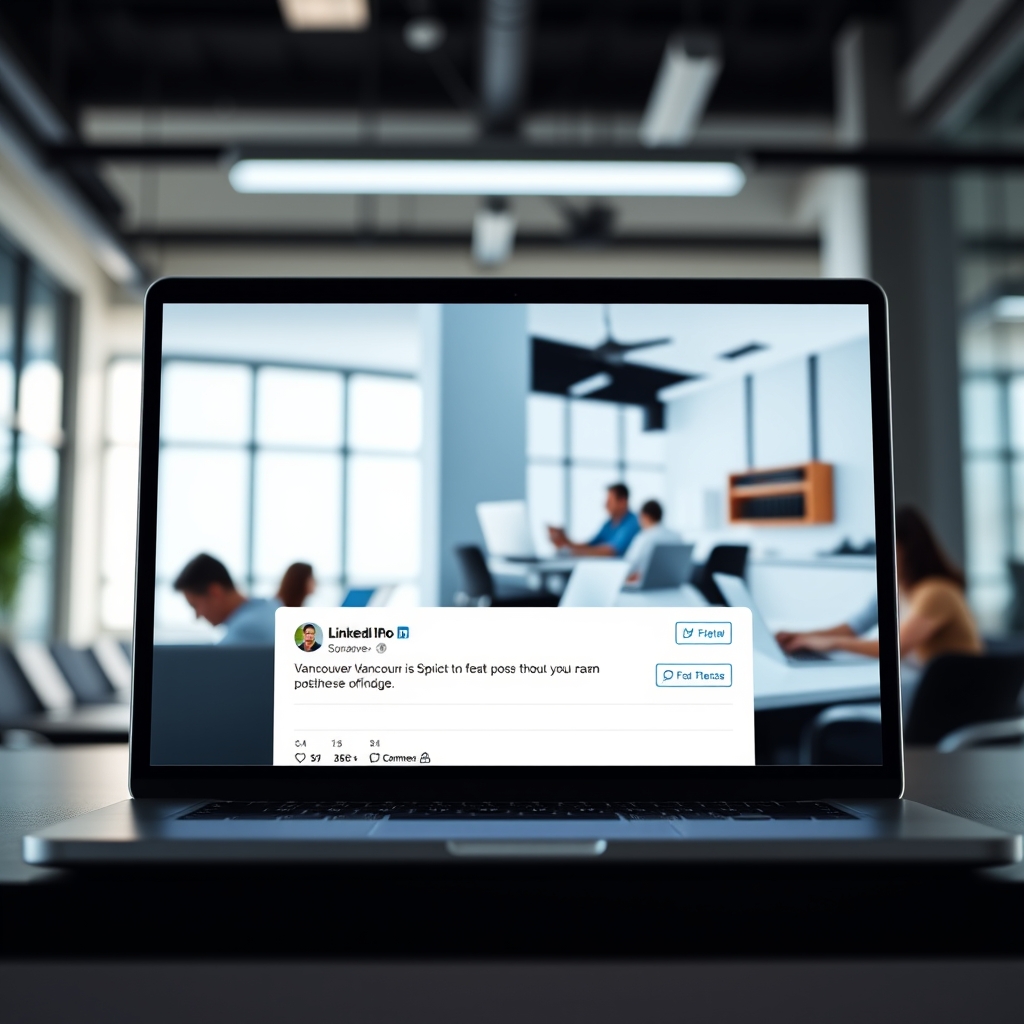 Get Your Brand in Front of Vancouver's Business Builders with a LinkedIn Feed Post