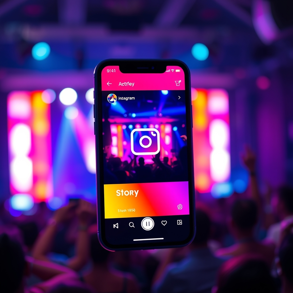 24h Twitter Story for LA Nightlife & EDM Brands