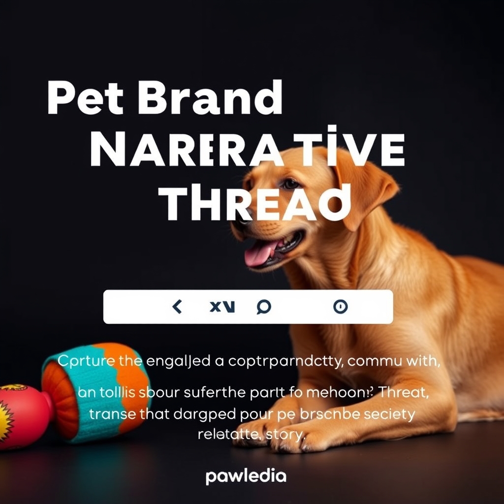 Pet Brand Narrative Thread Promotion