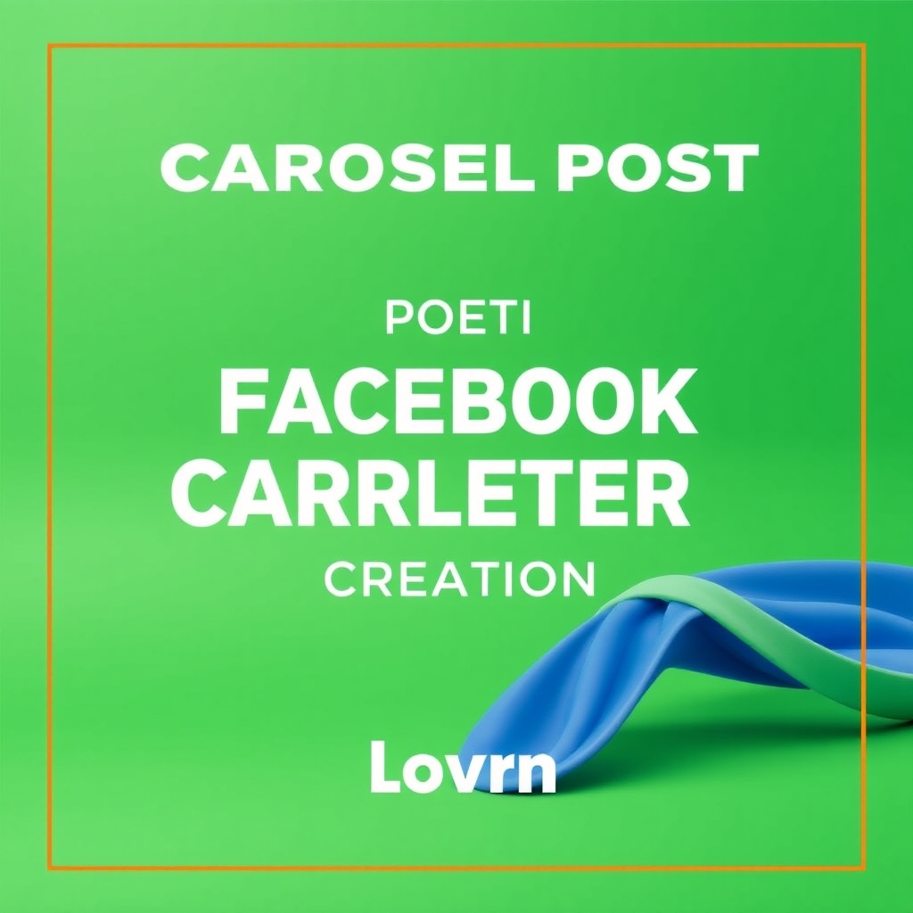 Poetic Facebook Carousel Post Creation
