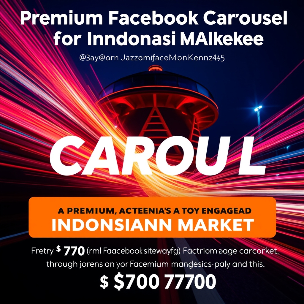Premium Facebook Carousel for Indonesian Market