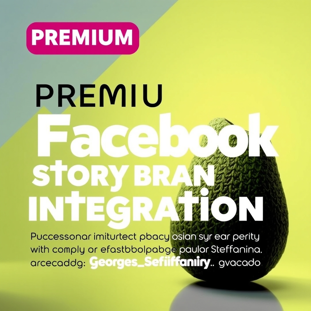 Premium Facebook Story Brand Integration