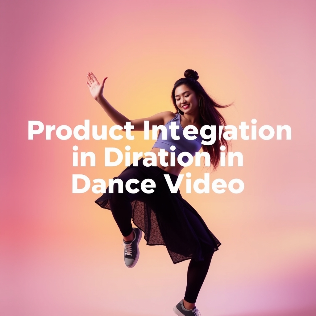 Product Integration in Dance Video