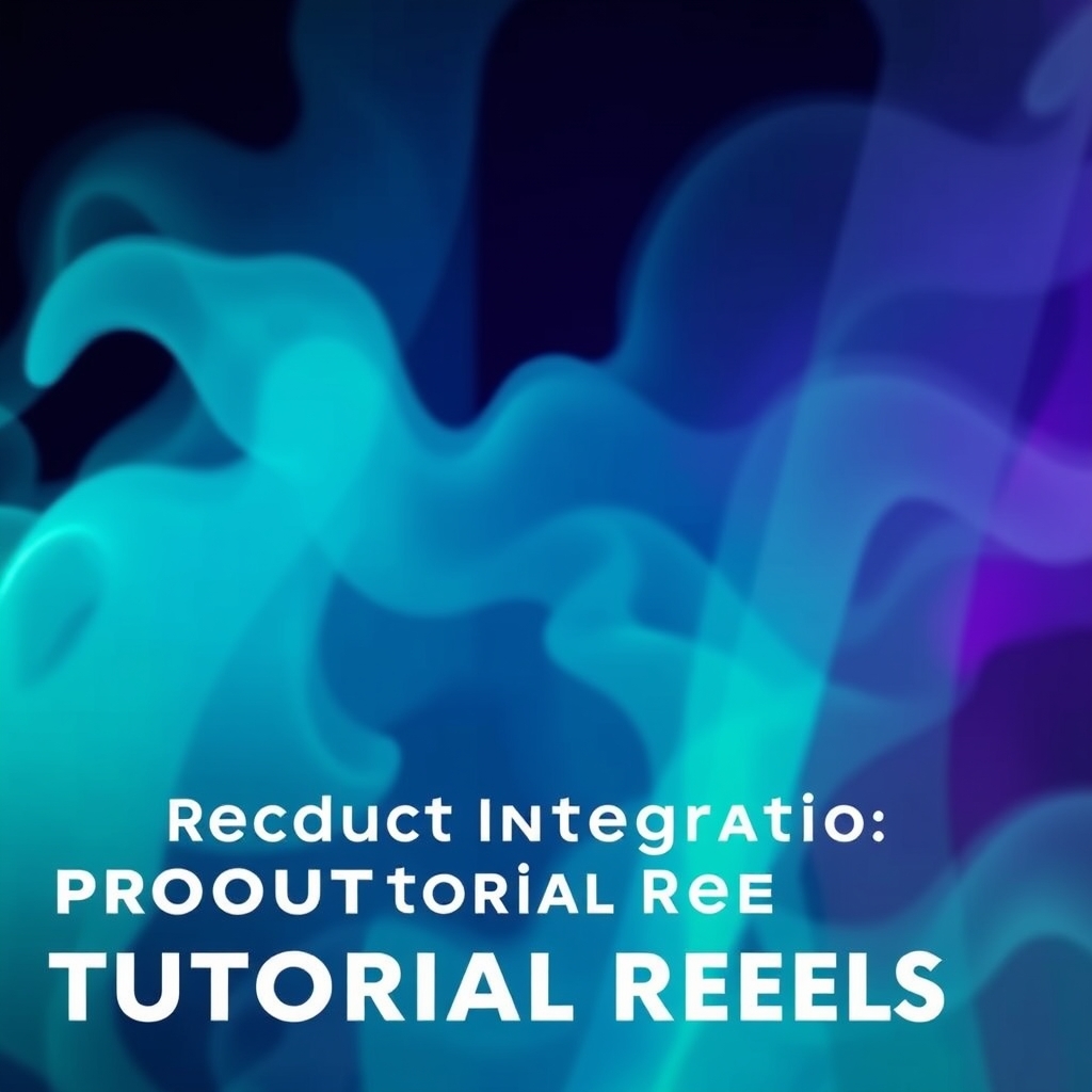 Product Integration Tutorial Reels