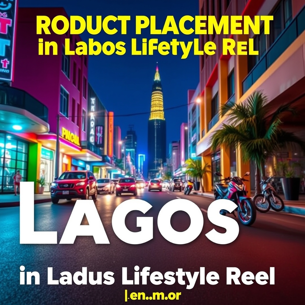 Product Placement in Lagos Lifestyle Reel