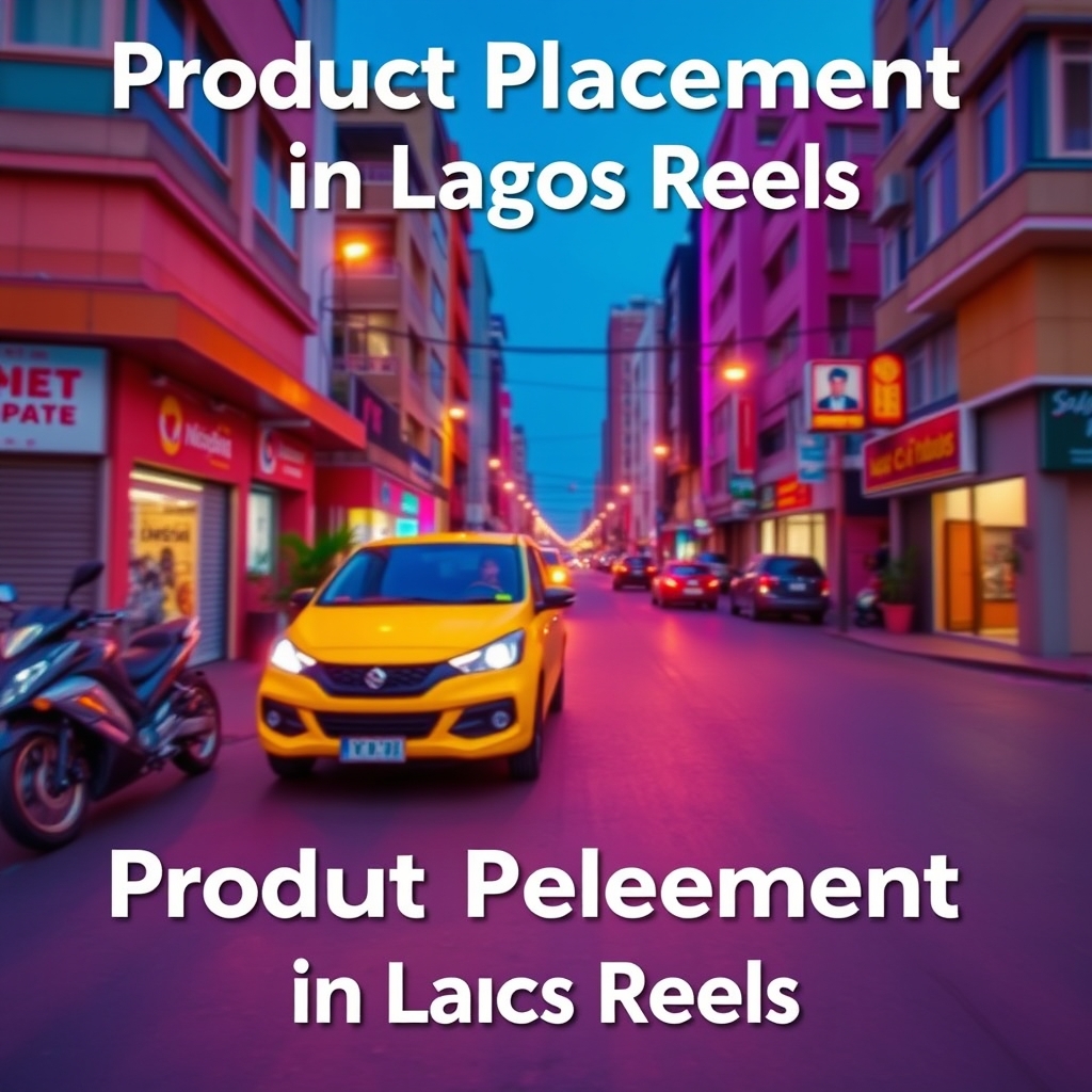 Product Placement in Lagos Reels