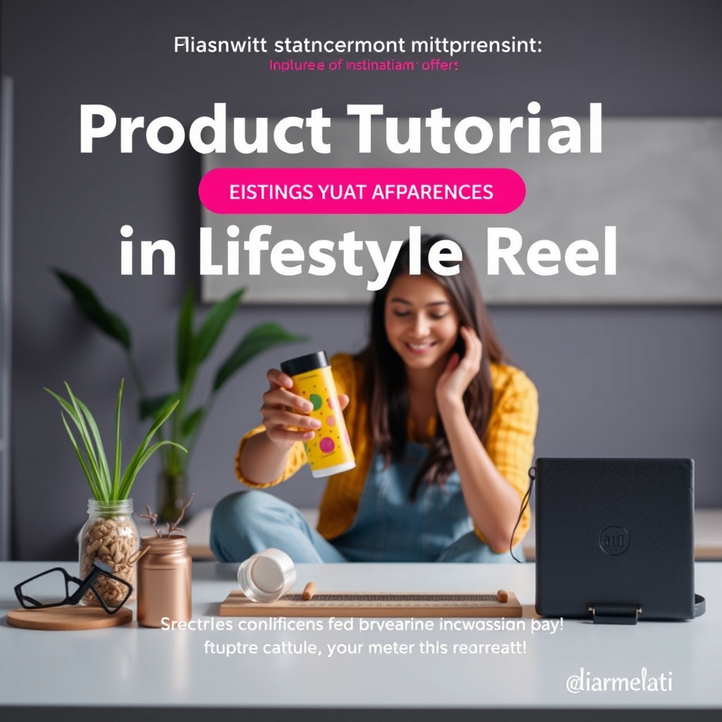Product Tutorial in Lifestyle Reel