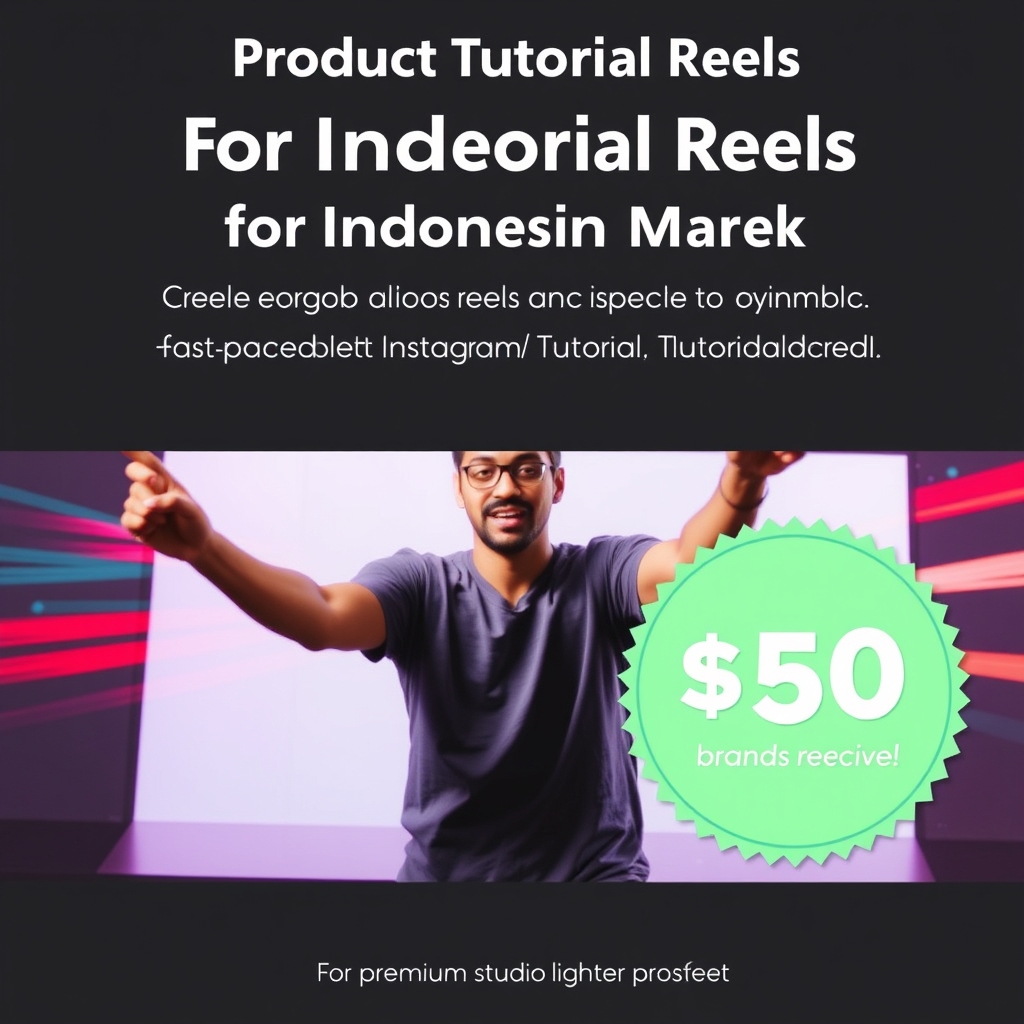 Product Tutorial Reels for Indonesian Market