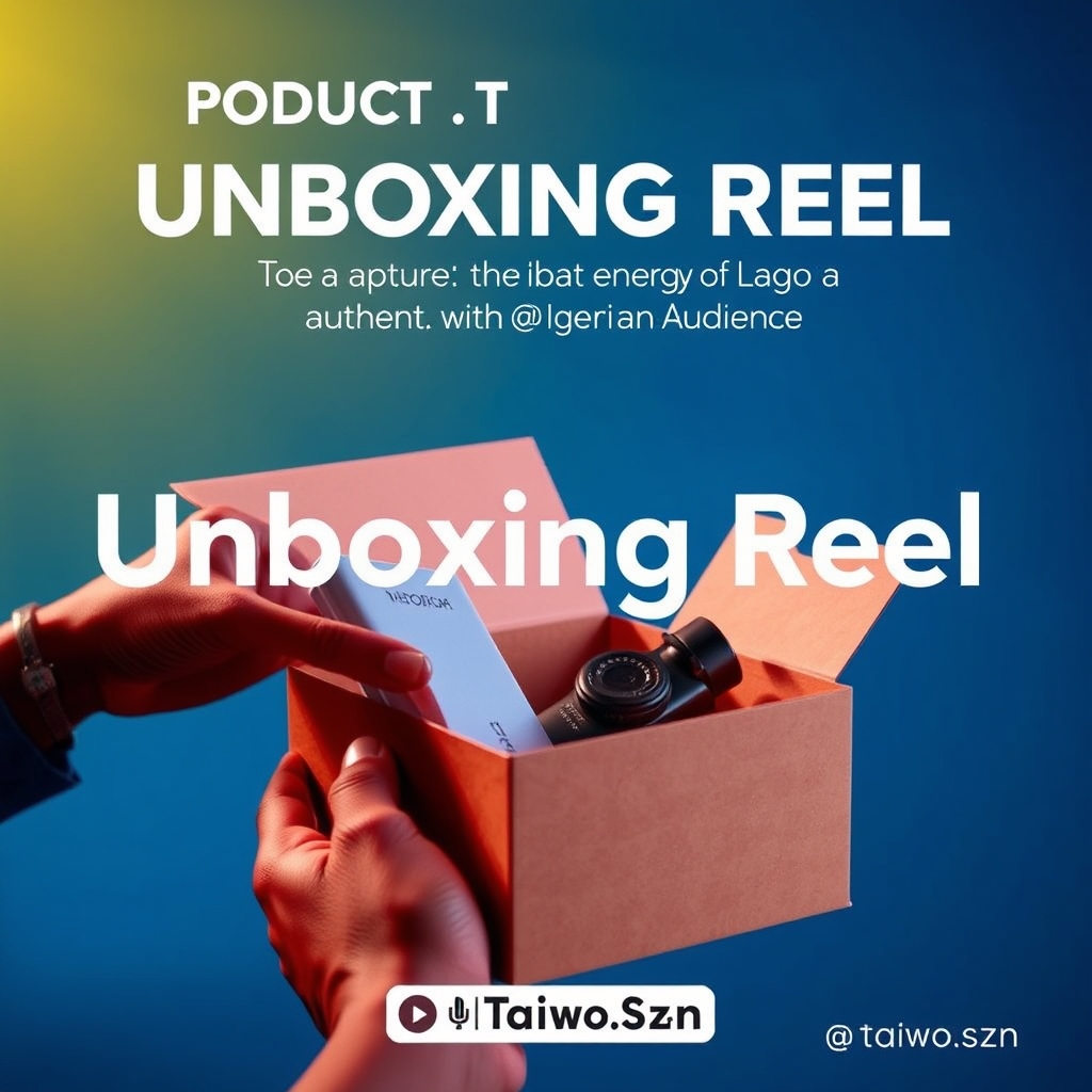 Product Unboxing Reel for Nigerian Audience