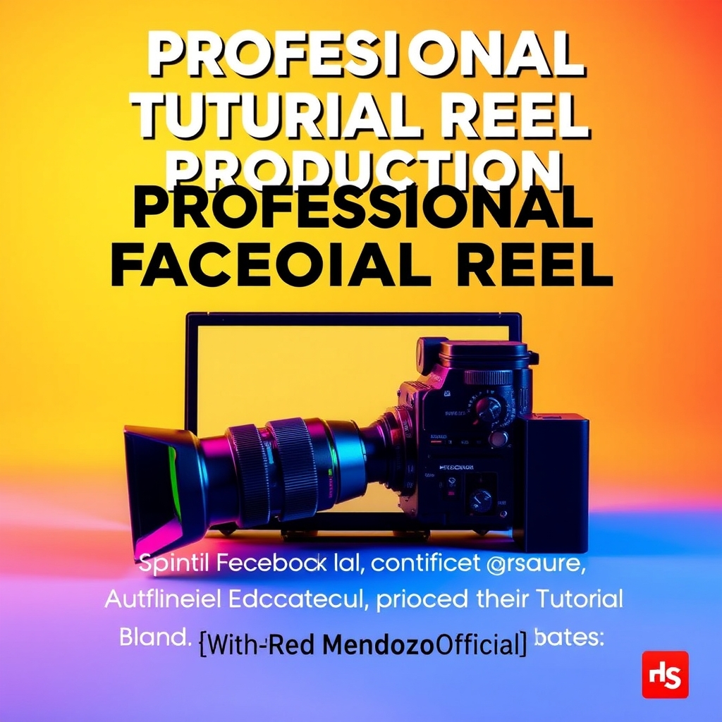 Professional Facebook Tutorial Reel Production