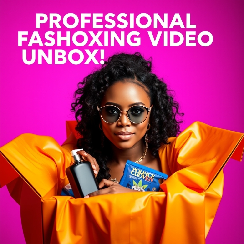 Professional Fashion Unboxing Video