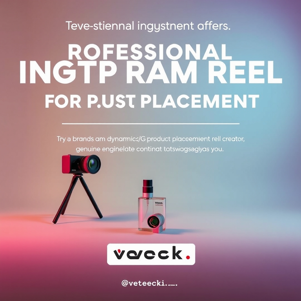 Professional Instagram Reel for Product Placement