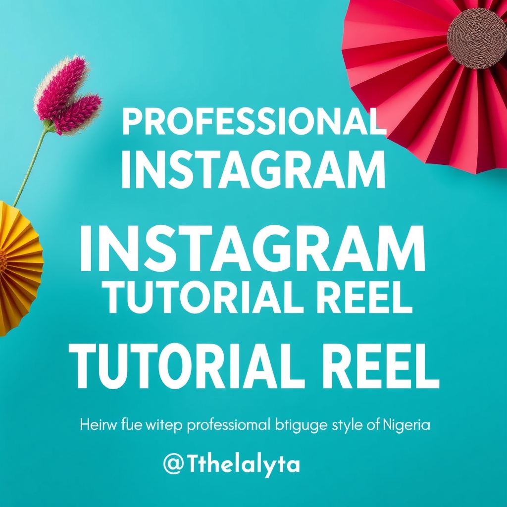 Professional Instagram Tutorial Reel