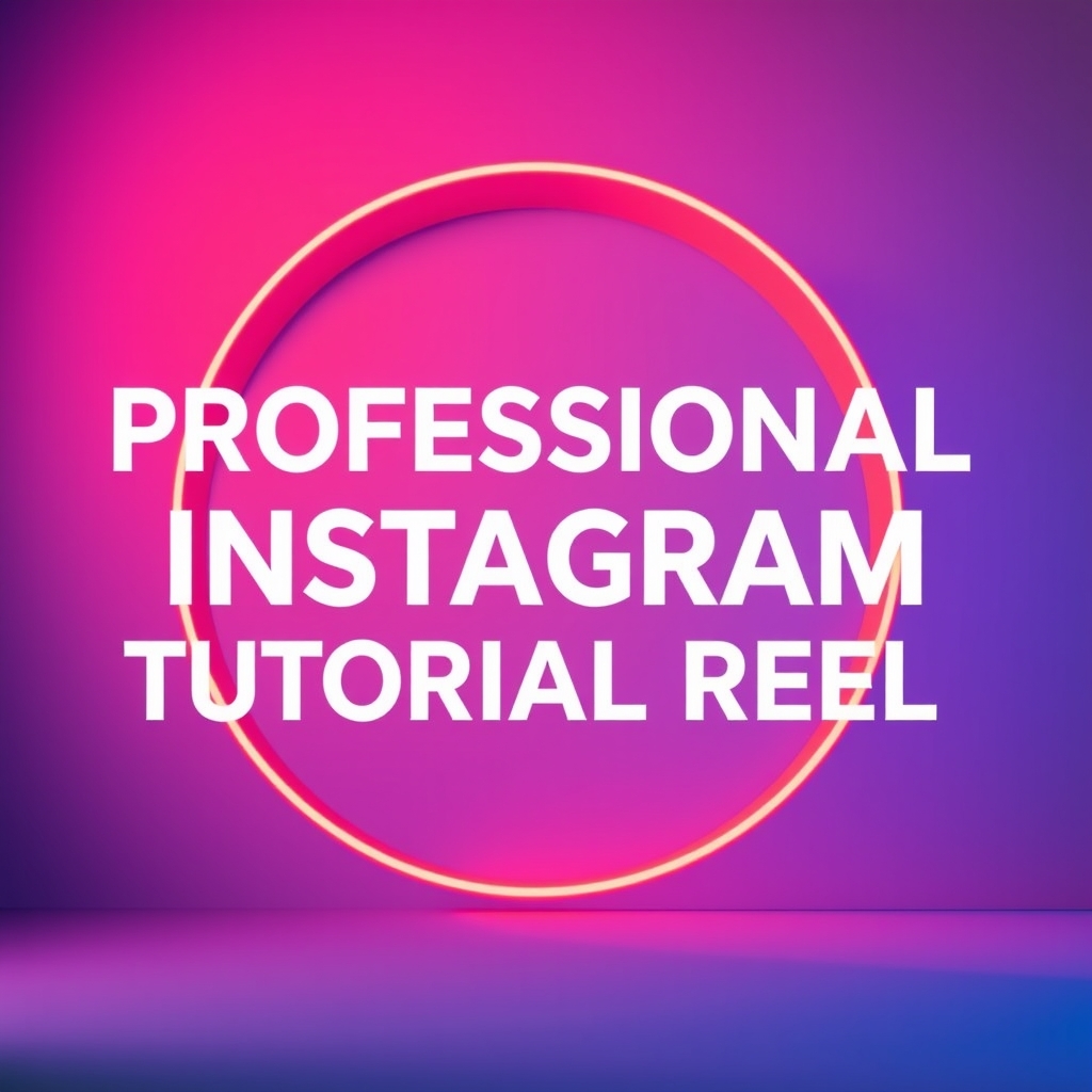 Professional Instagram Tutorial Reel in Manila