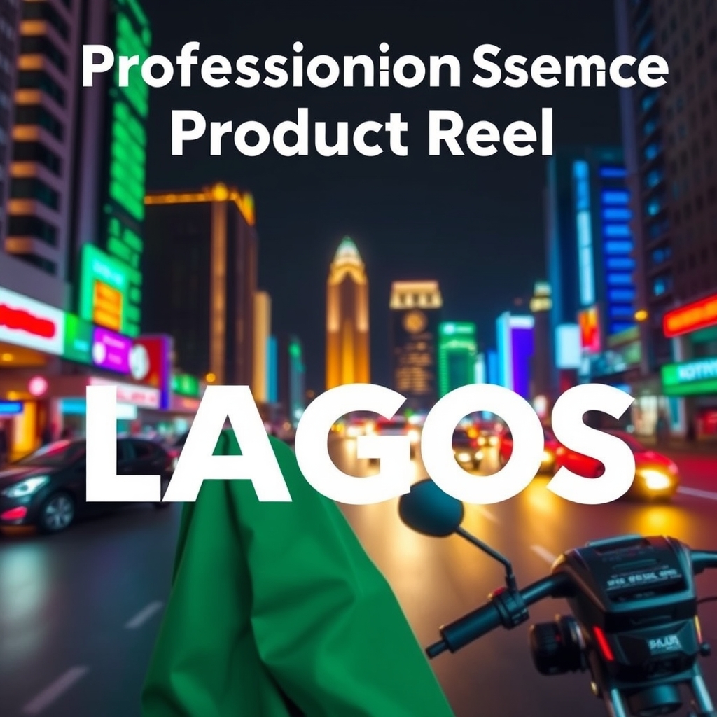 Professional Lagos-Themed Product Reel