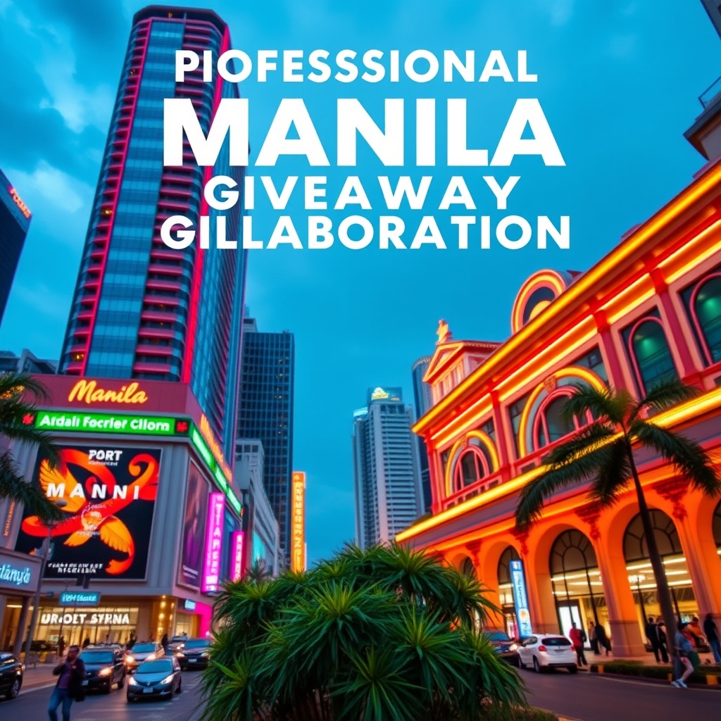Professional Manila Instagram Giveaway Collaboration