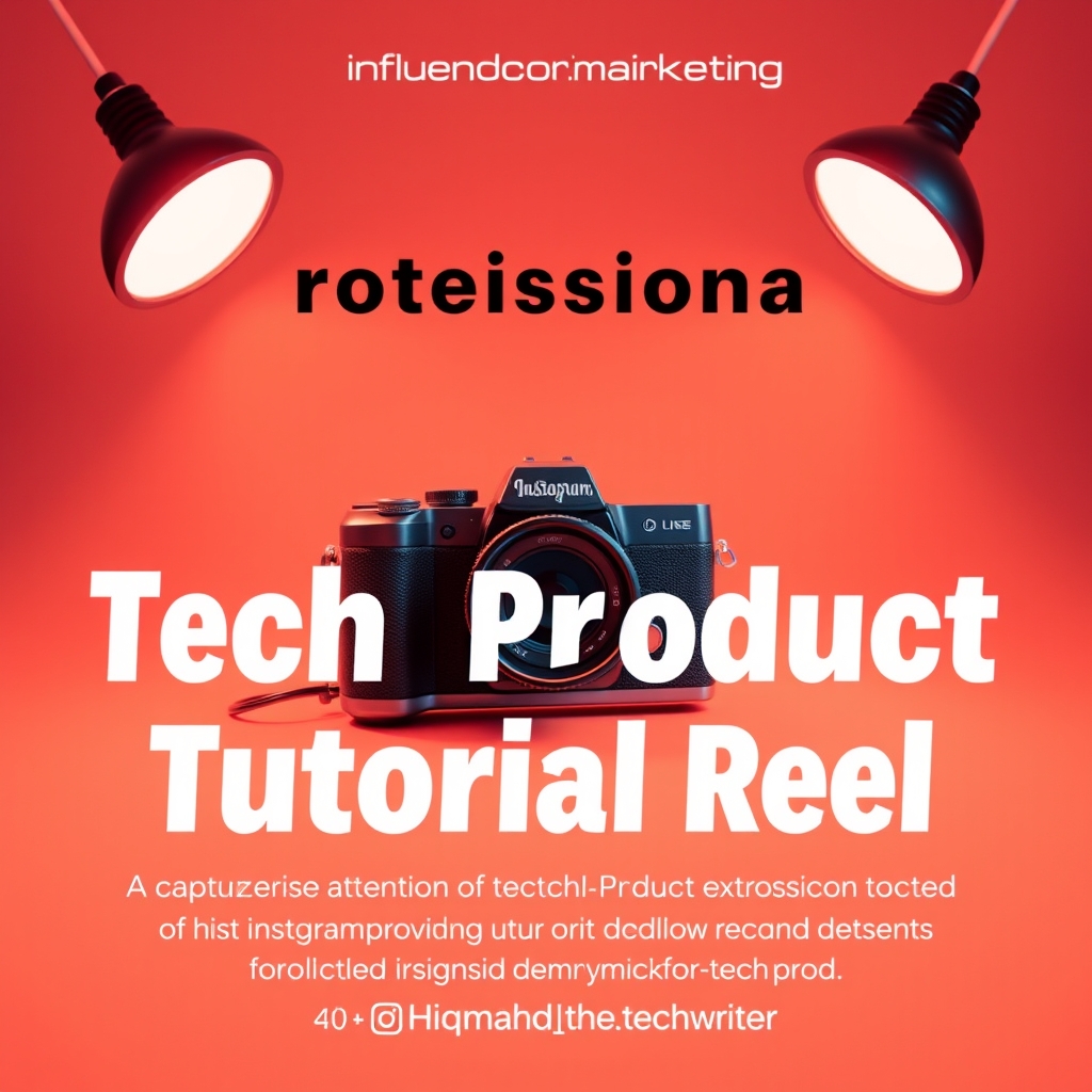 Professional Tech Product Tutorial Reel