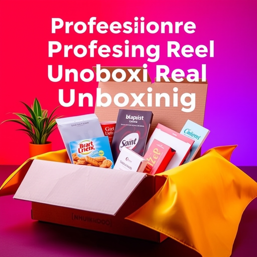 Professional Unboxing Reel for Filipino Market